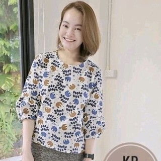 เสื้อผ้าฝ้ายพิมพ์ลาย 159 บาท ใส่สบายระบายอากาศได้ดี แบบสวยทันสมัย