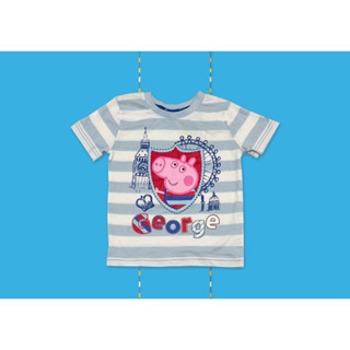 ✅ [2-3Y] George Pig T-Shirt  เสื้อยืด จอร์จ พิก