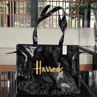 (ลดเพิ่ม10% ทักแชทเพื่อรับโค้ด) Harrods * Pre-Order * Size Shoulder Logo Bag ของแท้ 100% จากอังกฤษ🇬🇧