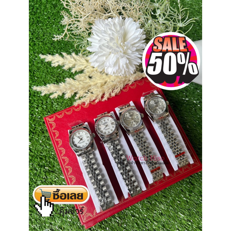 นาฬิกาข้อมือมือ R0lEX ผู้หญิงแบรนด์เนมรุ่นดัง‼️