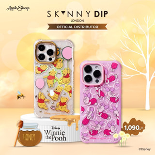 [Skinnydip Disney winnie the pooh] เคสมือถือสำหรับไอโฟน สำหรับ   14 Pro / 14 Pro Max ลิขสิทธิ์แท้ พร้อมส่่งจากไทย