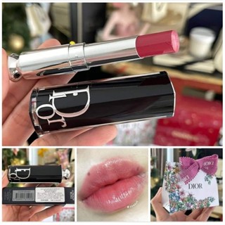 แท้ 💯% DIOR ลิปสติก Addict  Shine Lipstick - 90% Natural Origin - Refillable สี 463