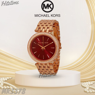 นาฬิกา MICHAEL KORS นาฬิกาข้อมือผู้หญิง แบรนด์เนมของแท้ รุ่น MK3378 นาฬิกาข้อมือ MICHAEL KORS นาฬิกากันน้ำ