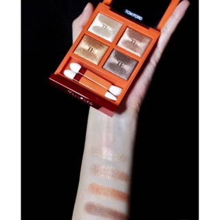 TOM FORD BEAUTY อายแชโดว์ Bitter Peach Eye Color Quad Limited Edition สีBelle de Peche 10 กรัม