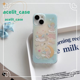 ❤️ส่งของขวัญ❤️ เคสไอโฟน 11 12 13 14 Pro Max เรียบง่าย สาวน่ารักหัวใจ แฟชั่น ความนิยม Case for iPhone สไตล์วรรณศิลป์