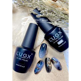 สีขาวดำแบรนด์ L’UGXเนื้อสีดีทาง่ายค่ะ
