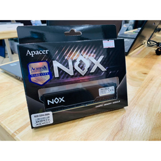 ของใหม่ RAM PC (แรมพีซี) Apacer NOX DDR4 16GB 2666Mhz ประกัน LT