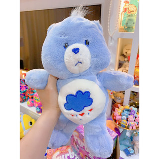 ‼️RARE‼️Care Bears 🌧️ Grumpy Bear 🐻 แคร์แบร์ กรัมปี้แบร์ ปี 2002 ใจ/ป้ายจาง มือสอง ของแท้อเมริกา ขนาด 13” หายากมาก**