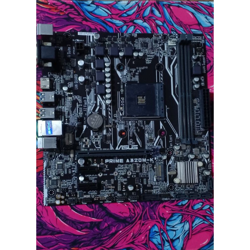 เมนบอร์ด ASUS PRIME A320M-K (AM4) มือสองน้องมือหนึ่ง