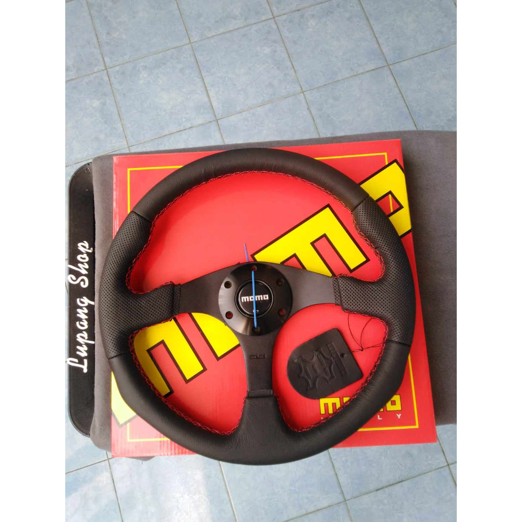 พวงมาลัยแต่งซิ่งMOMO-RACE ราคาถูก Shopee Lazada