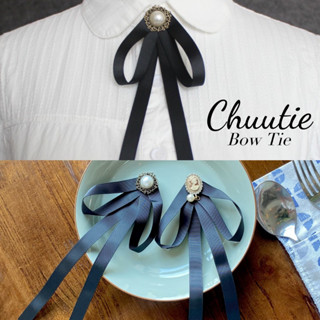 chuuchop_พร้อมส่ง(C8180)🪄🎀🫧Chuutie bow tie โบว์ติดเสื้อผ้า