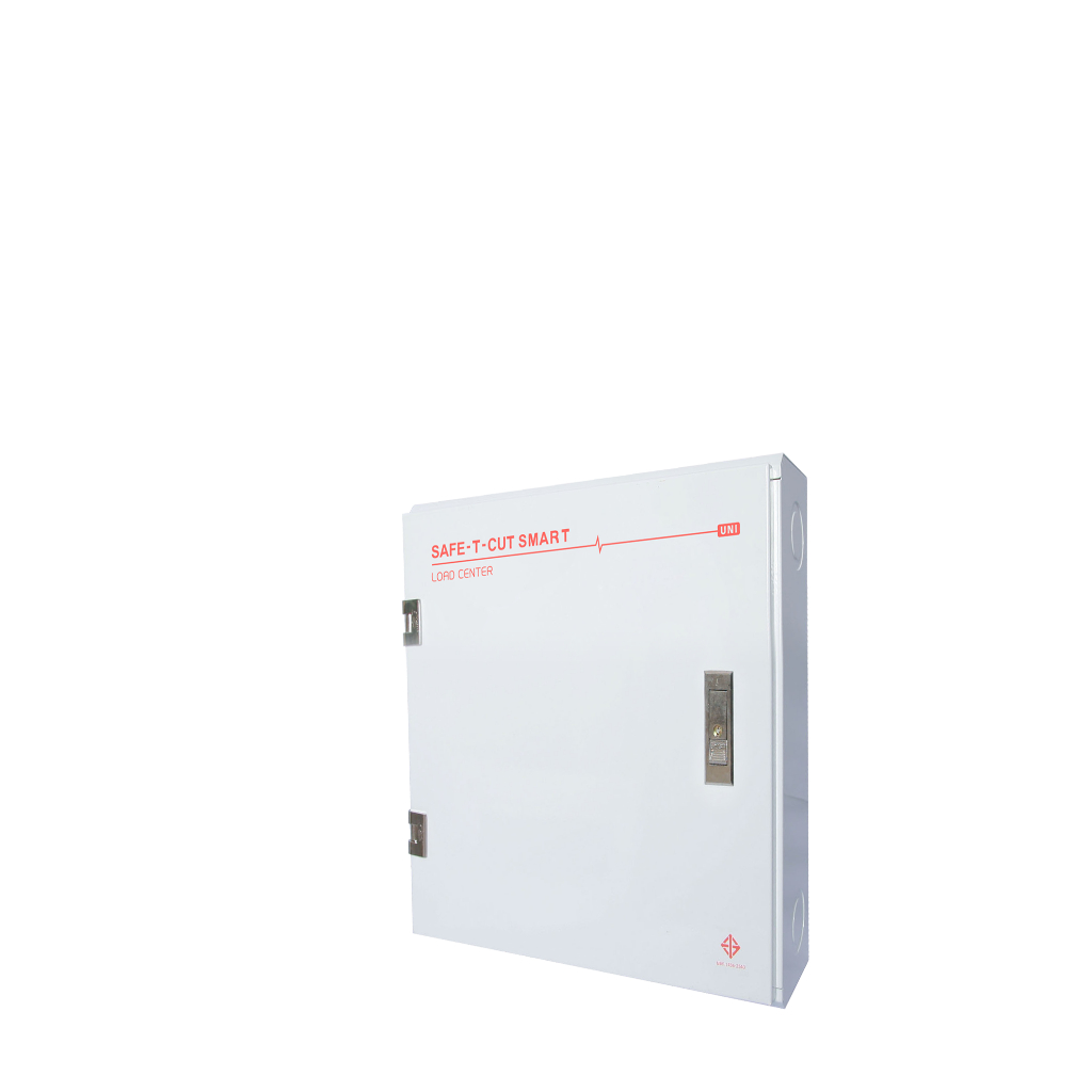 โหลดเซ็นเตอร์ รุ่น UNI แบบ EU (รางปีกนก) สำหรับระบบไฟฟ้า 3 เฟส (ตู้เปล่า ไม่รวมโมลด์เคสและลูกย่อย) : เซฟทีคัท สมาร์ท - รูปที่ 2