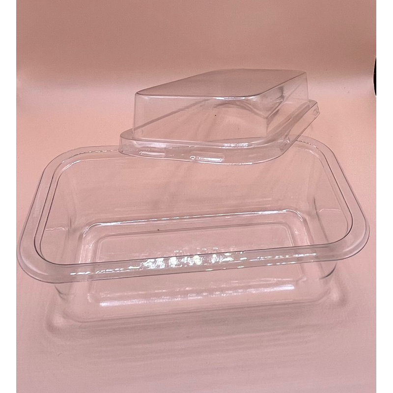 กล่องใส​ P39 พร้อมฝาล็อก (50 ใบ/แพ็ค)​ ขนาด 6*11.5*5.8 cm กล่องเค้กบ๊อกซ์สไตล์เกาหลี ใช้ใส่เค้กทาร์ต บานอฟฟี่ ทีรามิสุ รูปที่ 3