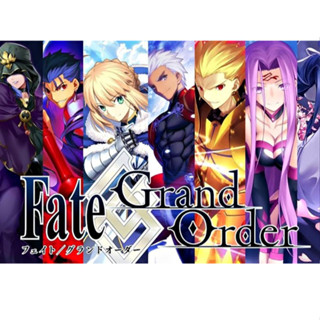 fate/zero พวงกุญแจ อะคริลิค พร้อม เข็มกัด ครบเซท อนิเมะ Fate Grand Order คู ฮูลินน์ Chaldea Boys Collection ลิขสิทธิ์แท้