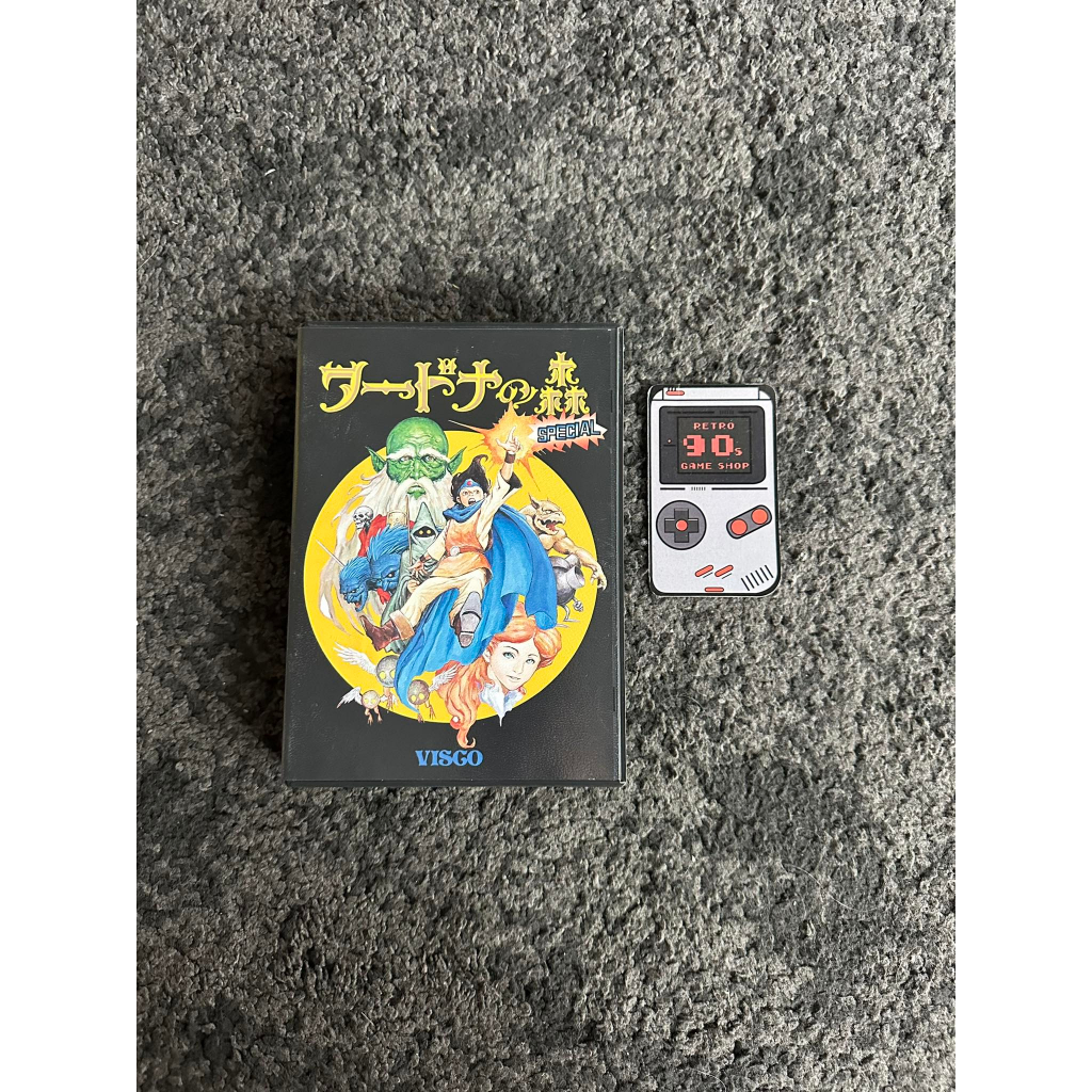 Sega Cartridge Megadrive 16 Bit Wardner No Mori Boxed / Japan
