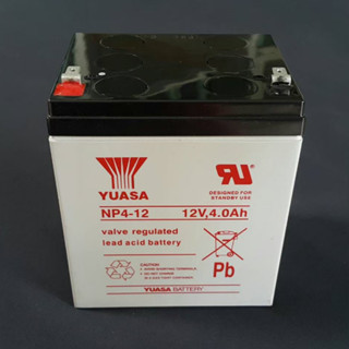 แบตเตอรี่แห้ง Yuasa NP4-12 (12V 4Ah)