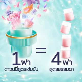 [ใหม่!] Downy ดาวน์นี่ น้ำยาปรับผ้านุ่มสูตรเข้มข้น กลิ่นหอมแดดและสวนดอกไม้ 460 มล