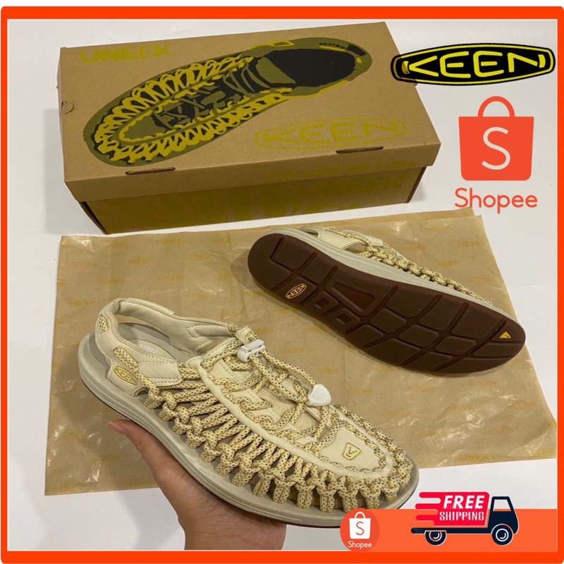 💥จัดส่งที่รวดเร็วทันใจ💥รองเท้า KEEN รุ่น KEEN UNEEK "TimberwolfPlaza Taupe"