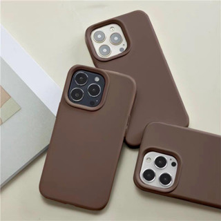 Premium Silicone Case 100% (Wood Brown)