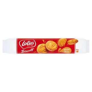 Lotus Biscoff Cream Cookie Biscuit โลตัส บิสคอฟ ครีม คุกกี้ บิสกิต คุกกี้สอดไส้ครีม 110 G