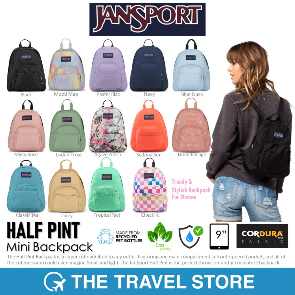 JANSPORT Half Pint Mini Backpack กระเป๋าเป้ สะพายหลัง ใบเล็ก