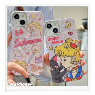 ✨ส่งของขวัญ✨เคส for iPhone 11 14 Pro Max Case for iPhone 12 13 ป้องกันการตก การป้องกัน เซเลอร์มูน การ์ตูน ขรุขระ