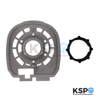 ฝาครอบหน้ามอเตอร์ พัดลม MITSUBISHI มิตซูบิชิ 16-18" นิ้ว Part No. F03502T01 พร้อมตัวล็อกตะแกรง (แท้จากศูนย์) อะไหล่พัดลม
