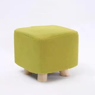 ST052 Stool ทรงกลม ขาไม้