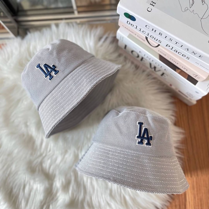 พร้อมส่งหมวก MLB Basic One Point Bucket Hat Boston Red Sox & LA Dodgers