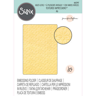 Sizzix - Multi-Level Textured Impressions Embossing Folder - Flower Power