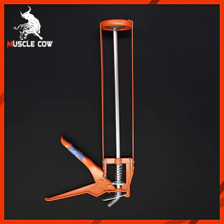 MUSCLE COWซิลิโคน อุดรอยรั่ว กันน้ำซึม ปืนยิงกาว ไม่กัดผิวกระจก ใช้ติดวัสดุได้หลากหลาย เช่น PVC ไม้ คอนกรีต เหล็ก กระจก