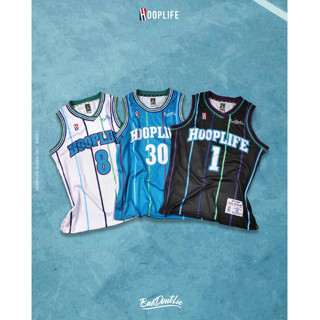 เสื้อบาส เสื้อแฟชั่น HoopLife ” Queen City “ Retro Jersey