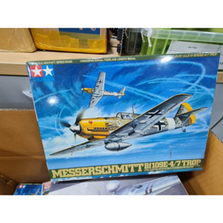 Tamiya Model kit 1/48 Messerschmitt BF109E-4/7 Trop