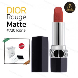 จัดส่งตรงจุดแท้100% ลิปสติก DlORR Rouge 🔥พร้อมส่ง แท้ 🔥 #999/772/720 Matte/Velvet/Satin รุ่นคลาสสิก สีสวย ติดทนนาน