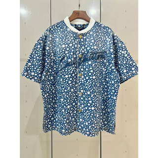 เสื้อ Dots Denim Shirt Size S - XL