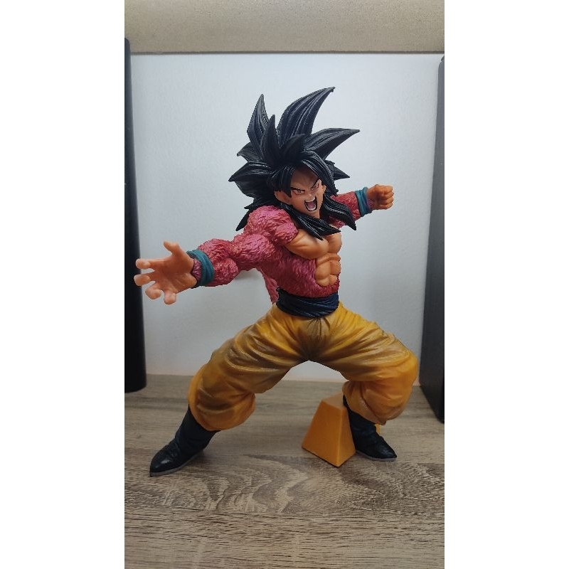 ของสะสมมือสอง goku โกคู-โงกุน ssj4 ร่าง 4 ลิงแดง สูง 27 ซม. งานจีน