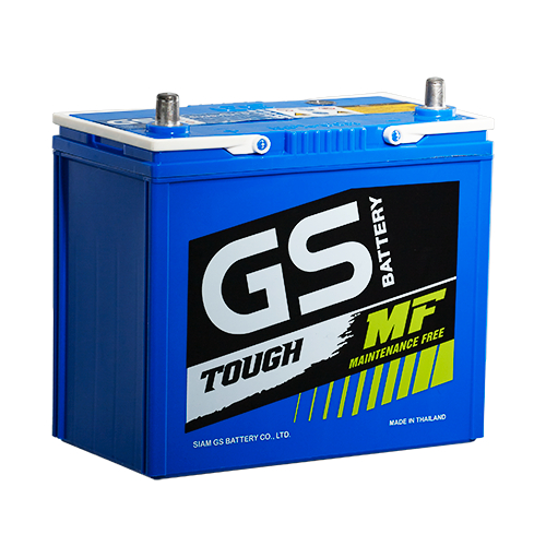 แบตเตอรี่รถยนต์ (กึ่งแห้ง) GS 45 แอมป์ รุ่น 46B24L - MF สำหรับ รถเก๋ง