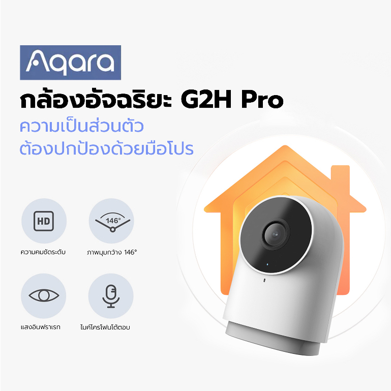 Aqara กล้องอัจฉริยะ G2H Pro รองรับ ZigBee 3.0 สามารถใช้งานผ่าน Aqara และ HomeKit ปกป้องบ้านของคุณได้
