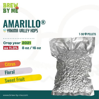 ฮอปส์ Amarillo® (US) 8oz หรือ 16oz PELLET HOPS (T90) โดย Yakima Chief Hops | ทำเบียร์ Homebrew