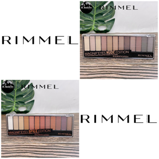 [Rimmel] Magnifeyes Shadow Palette 14.2 g อายแชโดว์ พาเลตต์แต่งหน้า 12 เฉดสี