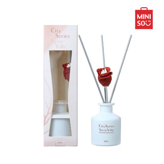 MINISO ก้านไม้หอม ก้านไม้หอมอโรม่า ปรับอากาศ อโรมาเทอราพี City Series Reed Diffuser