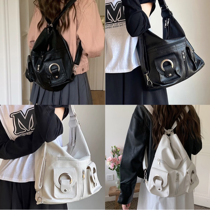#พร้อมส่ง กระเป๋าหนัง Belong Bag .-