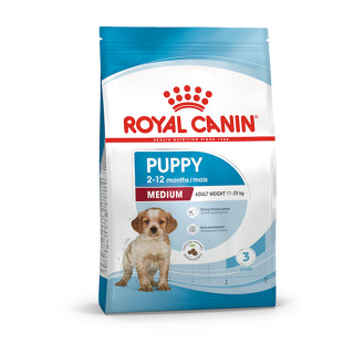 [10กก.] Royal Canin MEDIUM PUPPY อาหารลูกสุนัข พันธุ์กลาง Medium Puppy (อาหารสุนัข รอยัลคานิน)