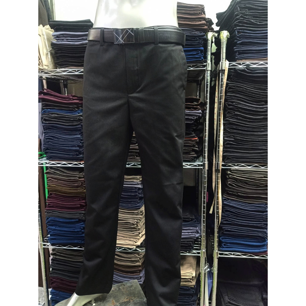 กางเกงสแลคทำงานผู้ชายผ้ากำมะดินแท้ มีให้เลือกตั้งแต่ เอว 28 ถึง 42 สินค้าพร้อมส่ง