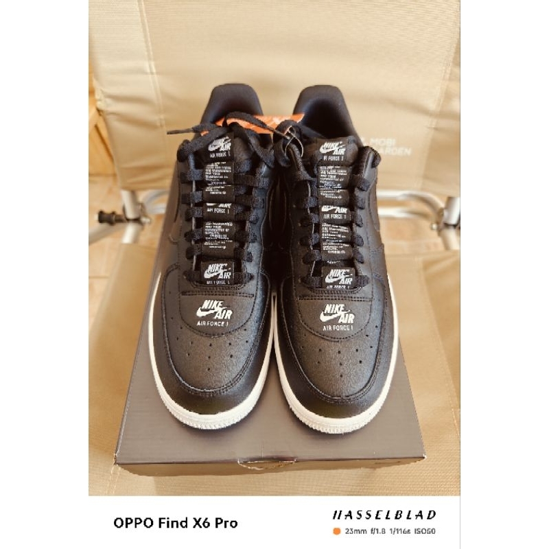 NIKE AIR FORCE 1 ‘07 LV8 3 “DOUBLE AIR” BLACK