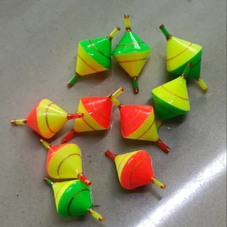 ชุดตกกุ้งทรงลูกดิ่ง 2 colour ครบ 4 ชุดฟรีกล่องใส่ทุ่น