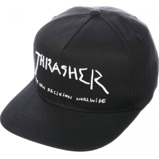 Thrasher Religion Snapback Hat Black