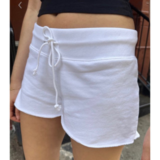 Brandy Melville ของแท้ 100% Rosa Sweat shorts (white)