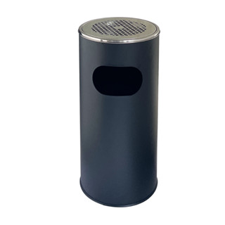 ถังขยะสแตนเลสทรงกลม พร้อมที่เขีย - COMBI WARE