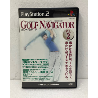 แผ่นแท้ [PS2] Golf Navigator Vol. 2 (Japan) (SLPS-25047)